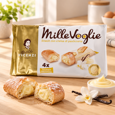 Millefoglie Mini Crema Oro di Vicenzi 100g