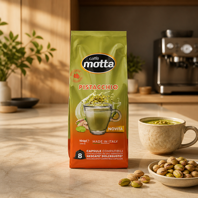 Motta Pistachio Coffee 8 Dolcegusto Compatible Capsules