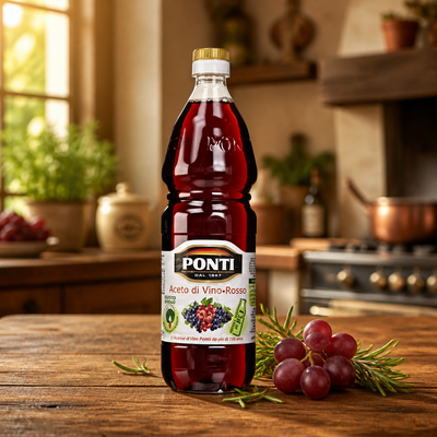 Ponti Red Wine Vinegar PET 1000ml