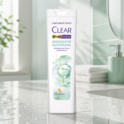 Clear Shampoo Sport Idratante 225 ml