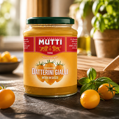 Pomodori Datterini Gialli Interi in Succo Mutti  350 gr