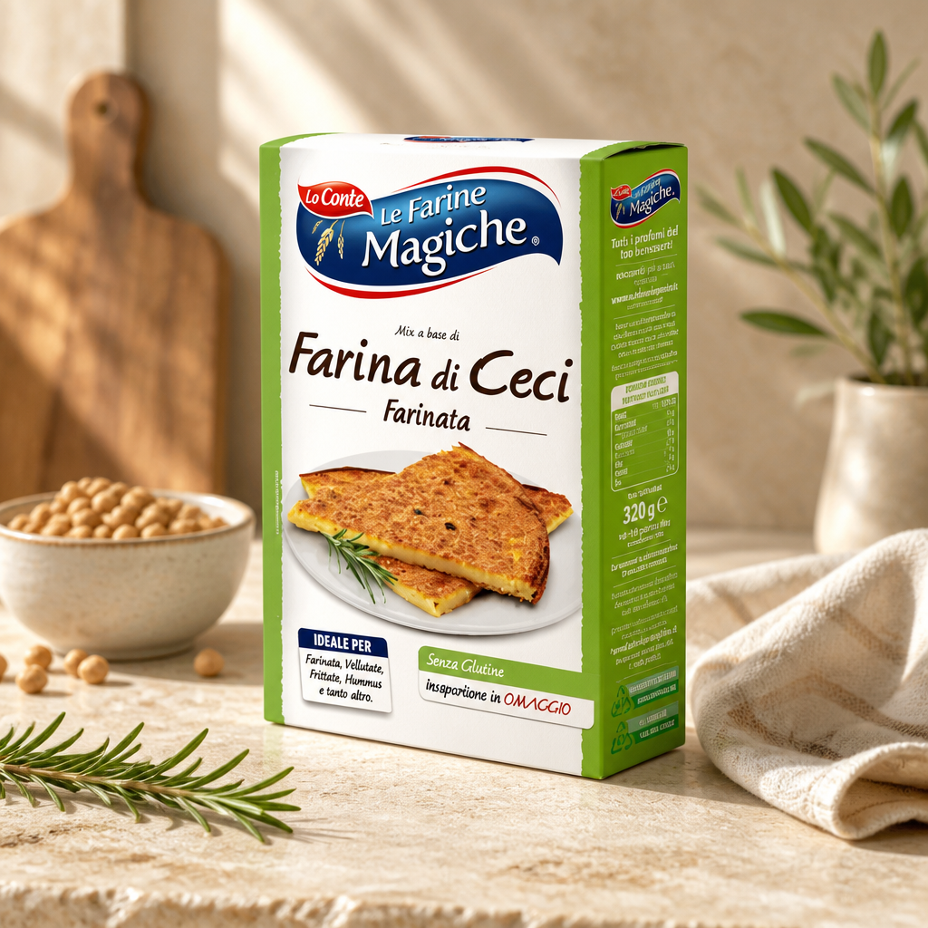 Farina di Ceci Le Farine Magiche Lo Conte 320 gr