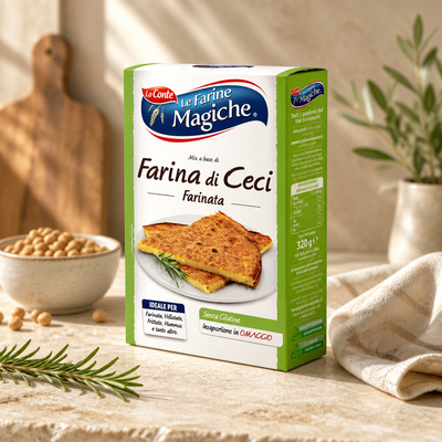 Farina di Ceci Le Farine Magiche Lo Conte 320 gr