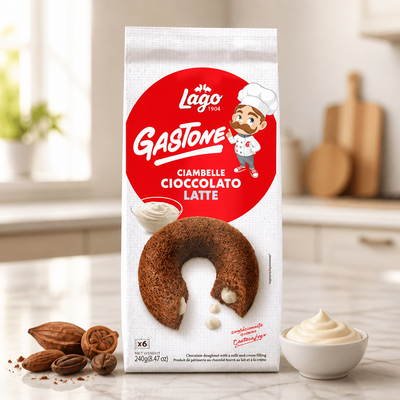 Lake Donut Filled with Milk and Chocolate 240 g
