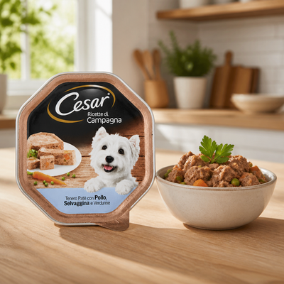 Cesar Poulet Gibier Légumes 150 gr
