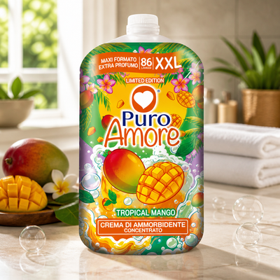 Puro Amore Ammorbidente Concentrato Mango 86 Lavaggi