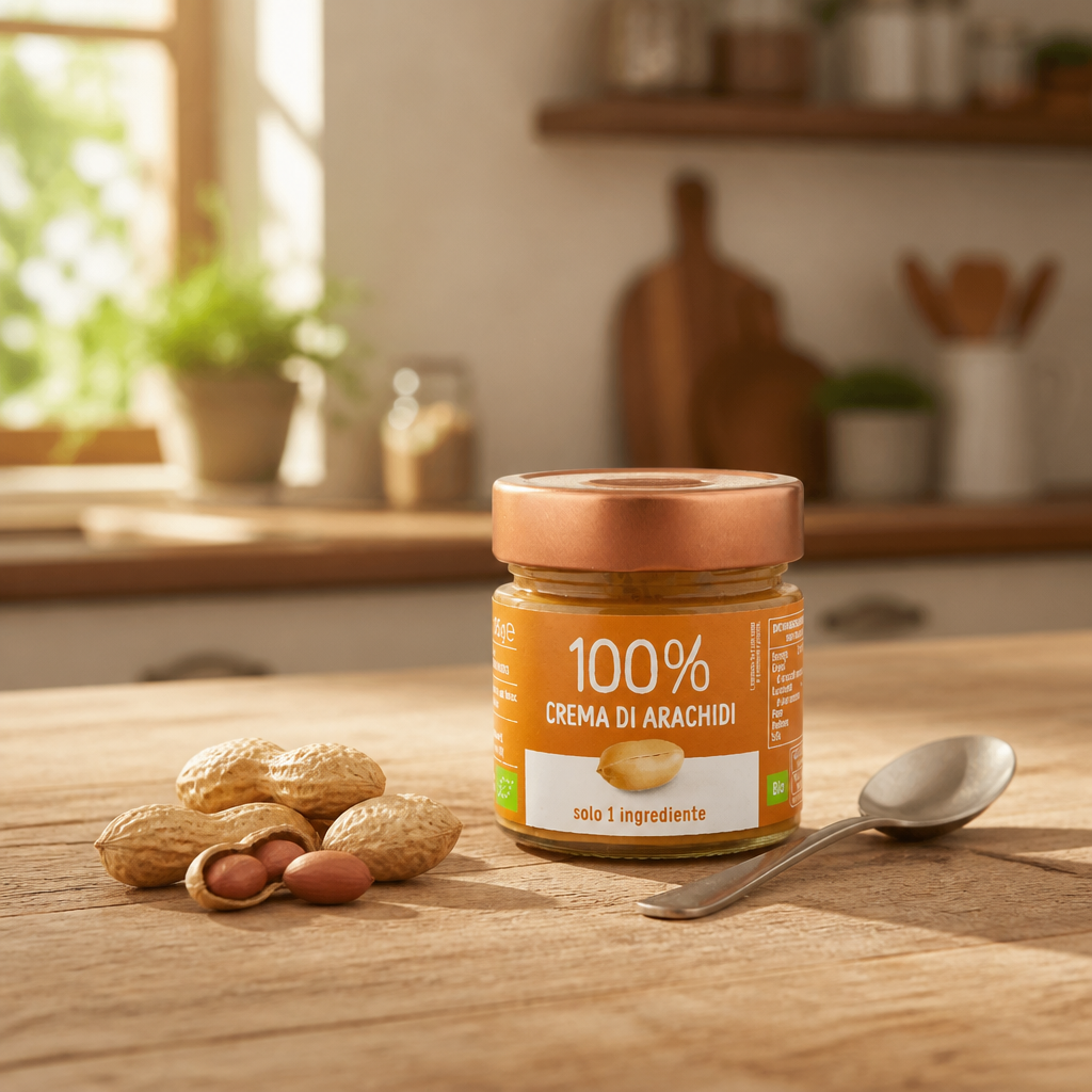 Euro Company 100% Crema di Arachidi Bio 175 g
