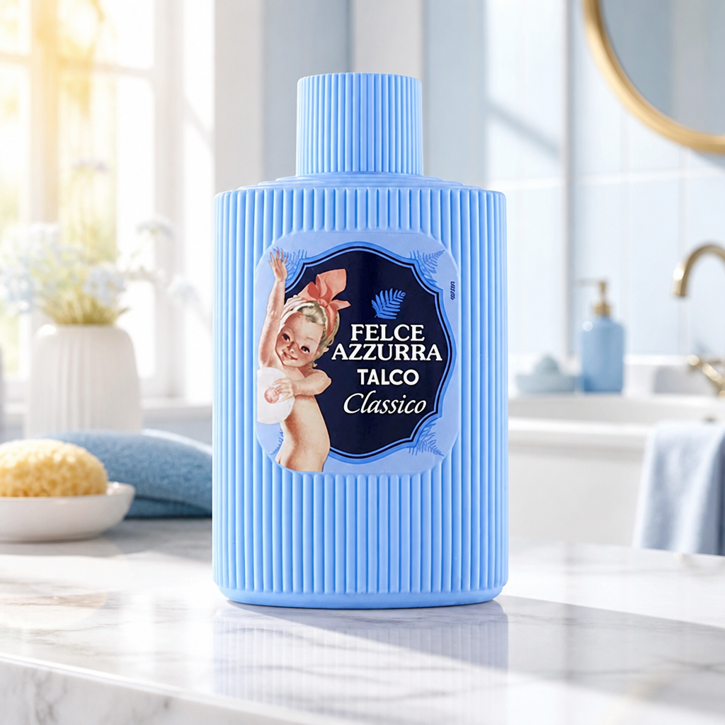 Talc Felce Azzurra en pot de 200 gr