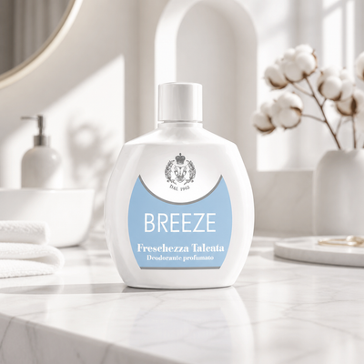 Déodorant fraîcheur Breeze Squeeze Talc 100 ml