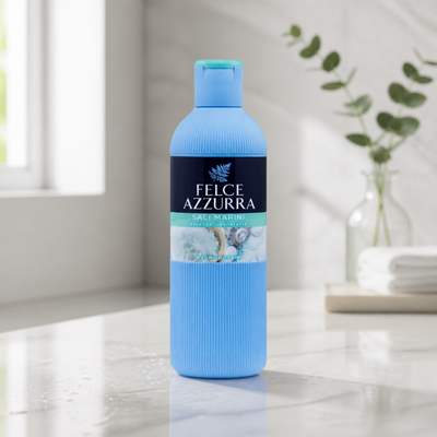 Fern Azzurra Sea Salts Shower Gel 650ml 
