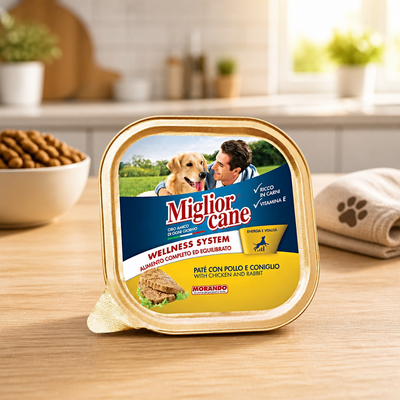 Migliorcane Barquette Lapin et Poulet 300 g