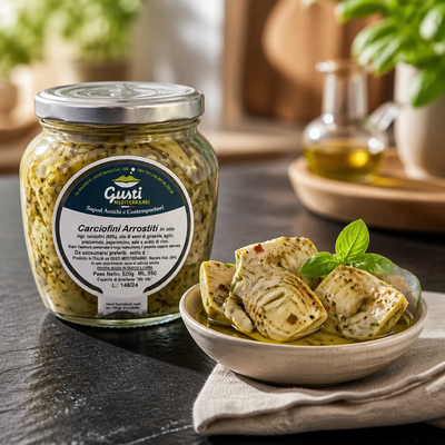 Gusti Mediterranei Roasted Artichokes 550 ml