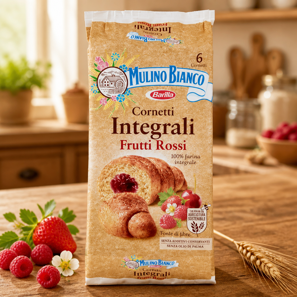 Croissants complets aux fruits rouges Mulino Bianco 280 g