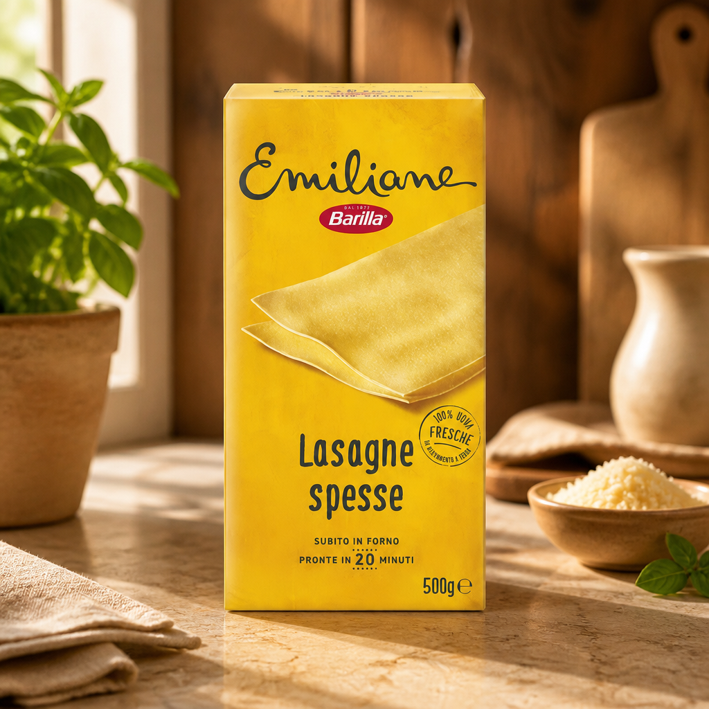 Barilla Pâtes Émiliennes Lasagnes Épaisses 250gr