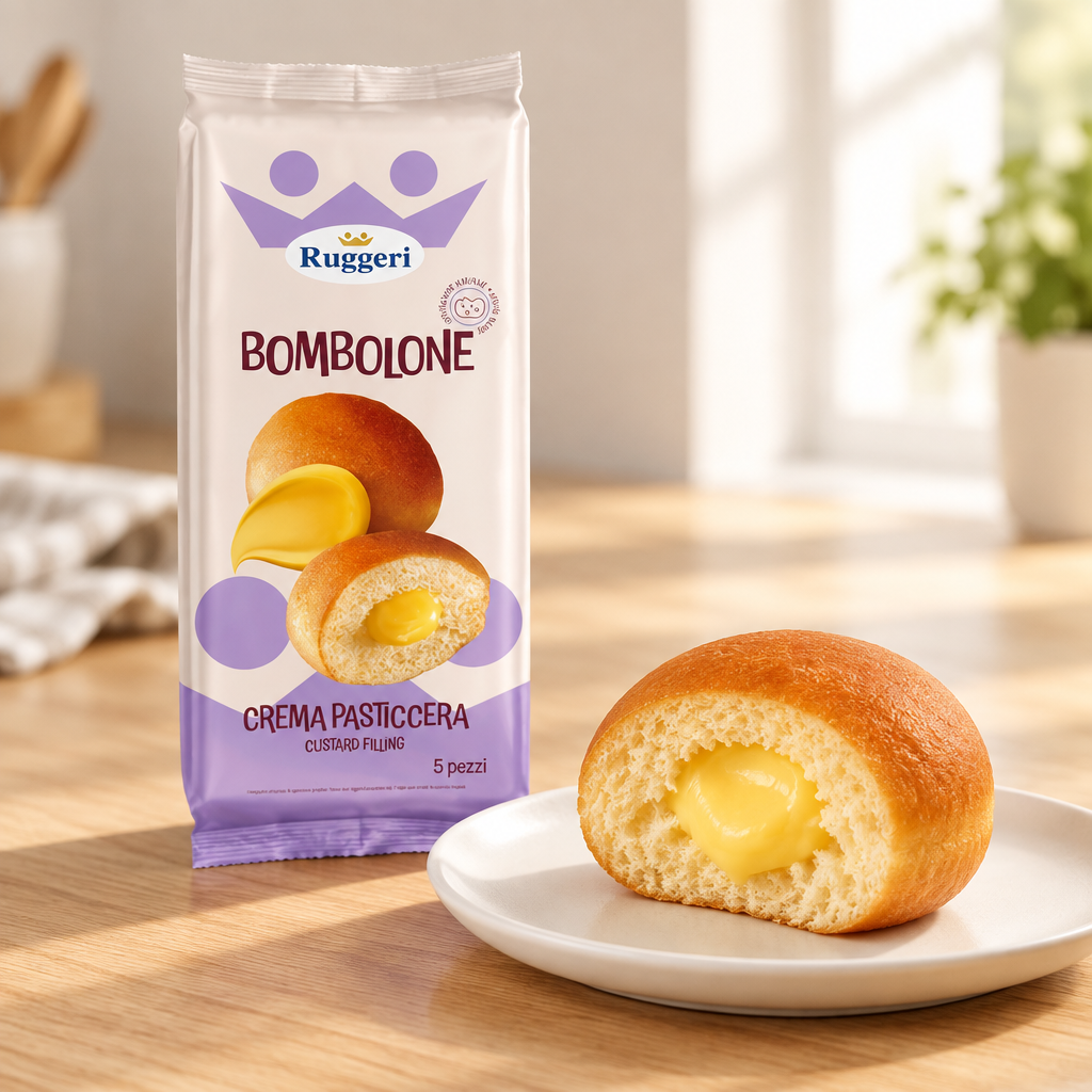 Ruggeri Krapfen con crema 210 g (5 × 42 g)