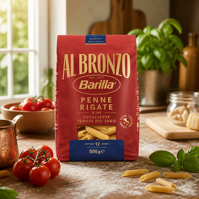 Barilla Al Bronzo Penne Rigate 500g