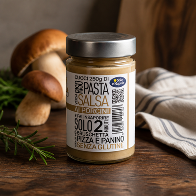 O' Sole 'e Napule – Sauce aux cèpes 190g