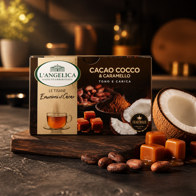Angelica Cocoa, Coconut and Caramel Herbal Tea 15 filters