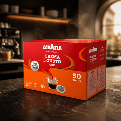 Lavazza Crema & Gusto Forte en dosettes 50 pces