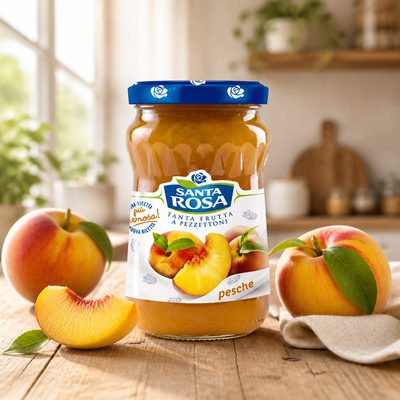 Confiture de pêches S. Rosa 350 g