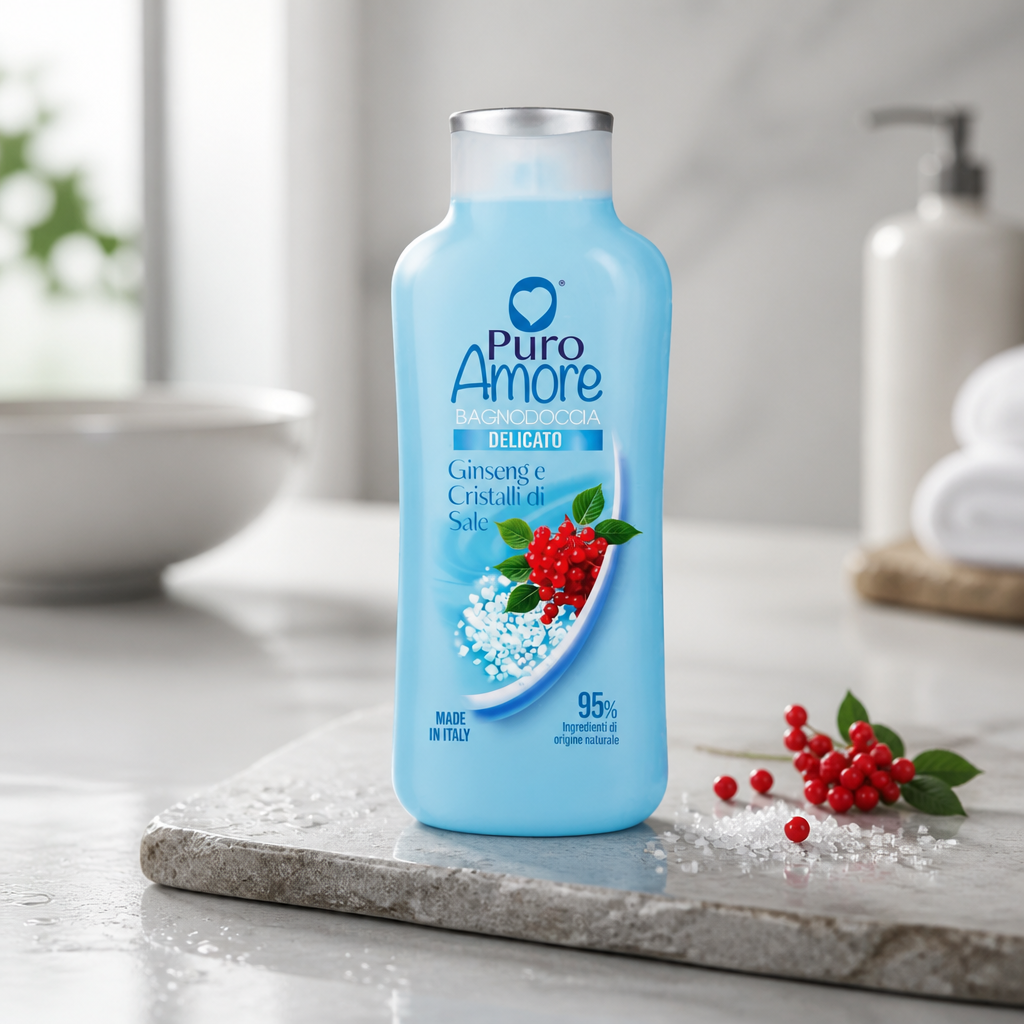 Puro Amore - Bagnodoccia Giseng - 650 ml
