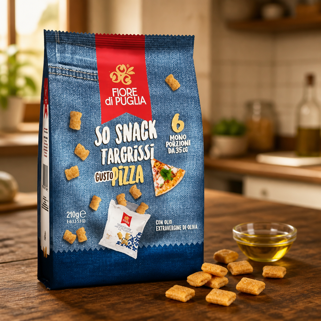 Fiore di Puglia Friselle with Pizza Seasoning 210 g
