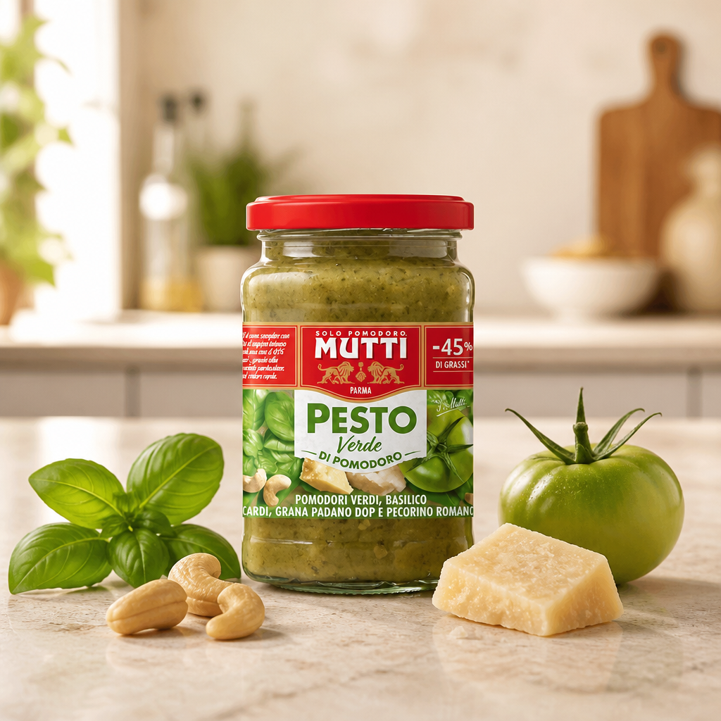 Mutti Green Tomato Pesto 180g