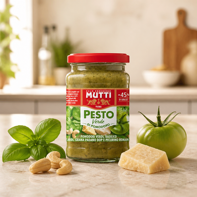 Pesto de tomates vertes Mutti 180 g