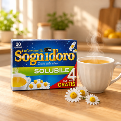 Sognid’oro Camomilla Solubile 20 bustine x 5 gr