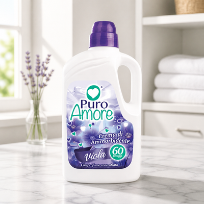 Adoucissant textile violet Puro Amore 60 lavages