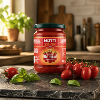 Pomodori Datterini Rossi Interi in Succo Mutti  350 gr