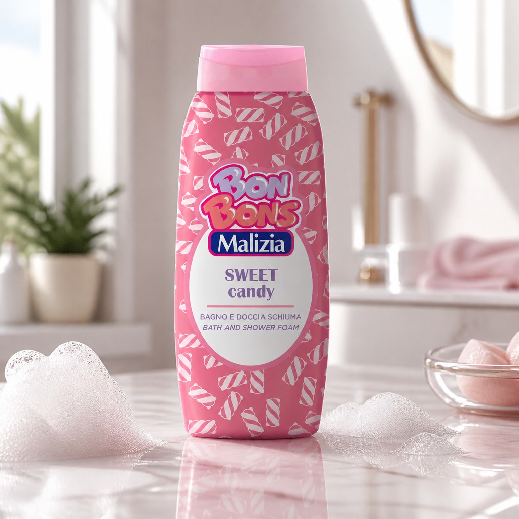 Sweet Candy Bath and Shower Foam 500ml