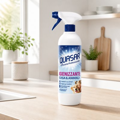 Quasar Désinfectant pour la maison et les animaux 580 ml
