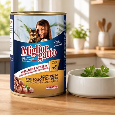 Migliorgatto Poulet et Dinde 405 g