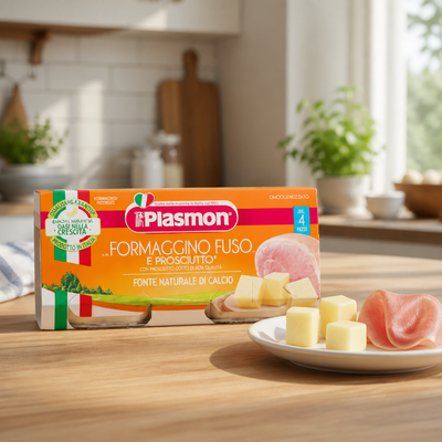 Plasmon Fromage et Jambon Homogénéisé 2 x 80 gr