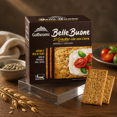 Galbusera BelleBuone Crackers Avena e Mix di Semi gr.200