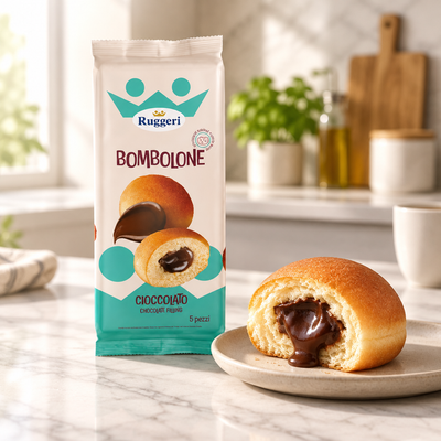 Ruggeri Krapfen au chocolat 210 g (5 × 42 g)