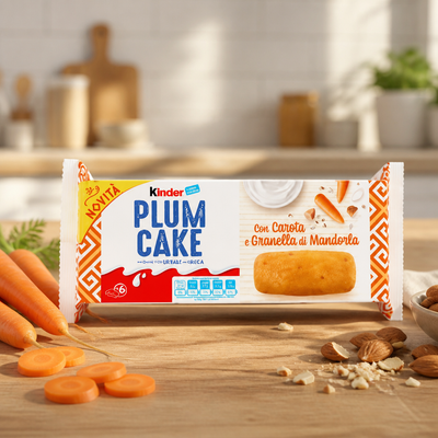 Kinder PlumCake Carota 192 GR