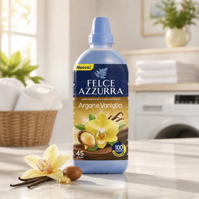 Felce Azzurra Ammorbidente Concentrato Argan e Vaniglia 45 Lavaggi