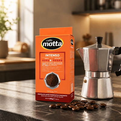 Café moulu Motta L'Intenso 250 g :