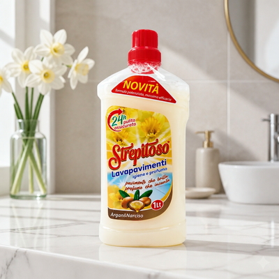 Fatigati Strepitoso Lavapavimenti 1 L Argan e Narciso