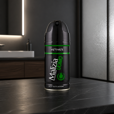 Malizia Déo Spray Homme Vetyver 150 ml