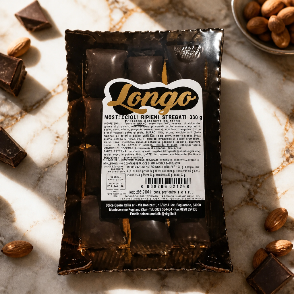 Mostaccioli hanté farci Longo 330g