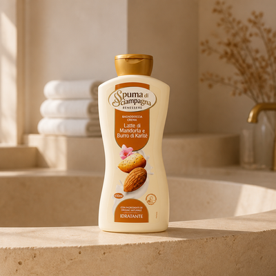 Mousse de bain aux amandes 650 ml