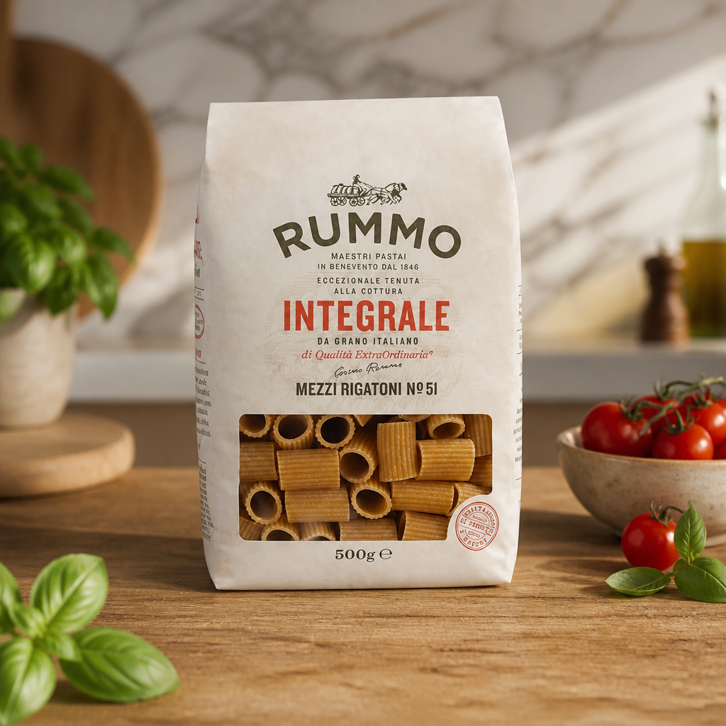 Pasta Rummo Integrale Mezzi Rigatoni 500 gr
