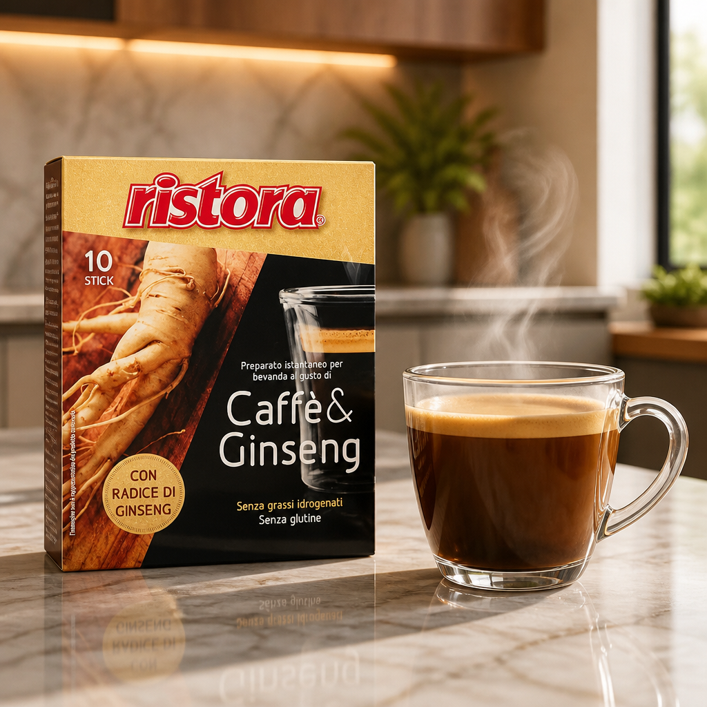 Ristora Café et Ginseng 10 sticks de 10 g