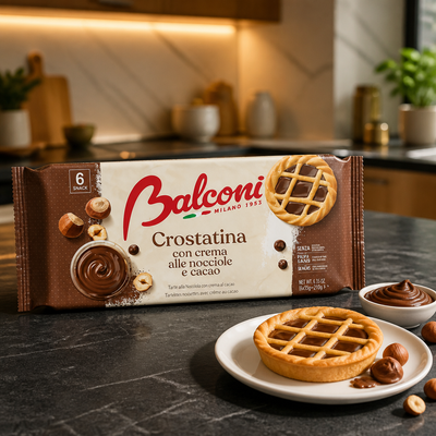 Balconi Crostatina Nocciole e Cacao 240 gr