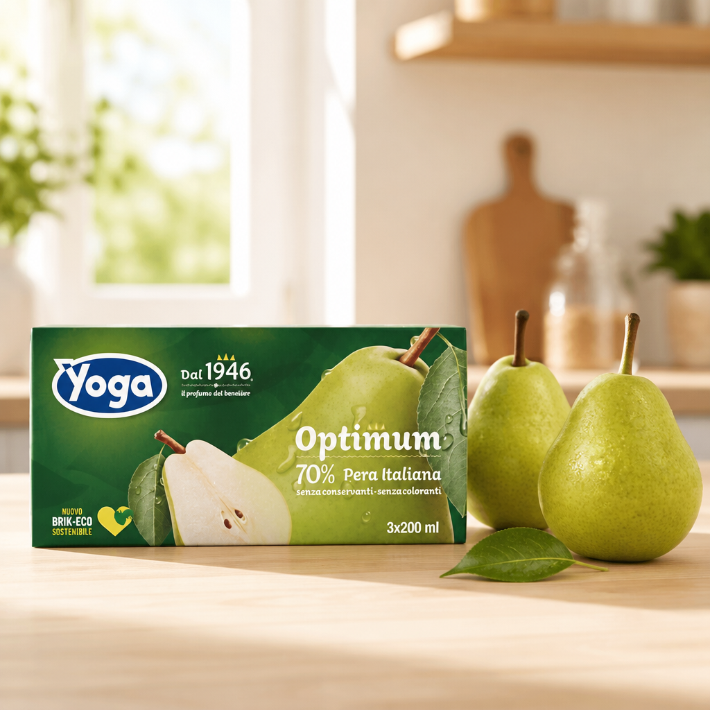 Yoga Pear Juice 3 x 200 ml