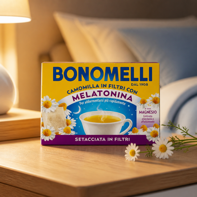 Bonomelli Chamomile with Melatonin and Magnesium 14 Filters