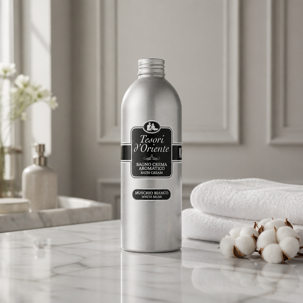 Tesori d’Oriente Crème de bain au musc blanc